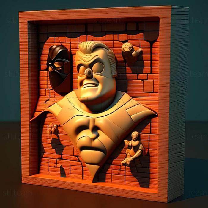 3D model LEGO The Incredibles game (STL)